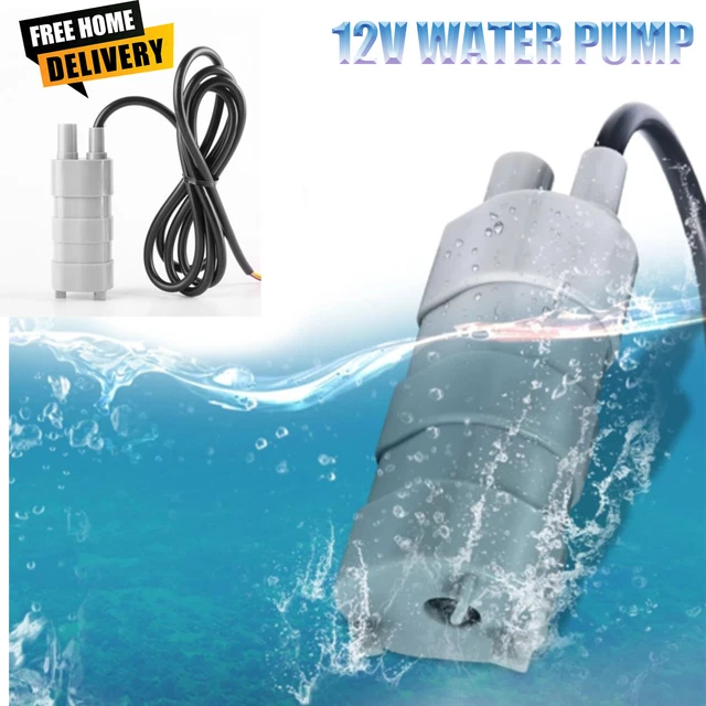 SUBMERSIBLE PUMP 12V Water Pump Caravan Camper Motorhome High Pressure