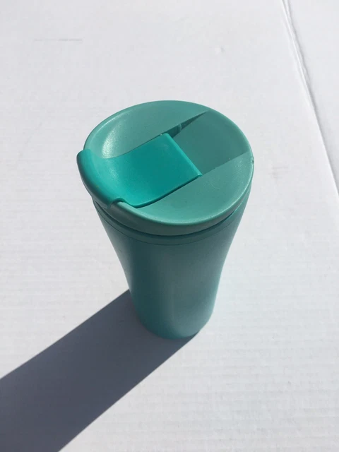 Aladdin Insulated eCycle Travel Coffee Mug Cup 16 oz 2 Tone Blue Teal