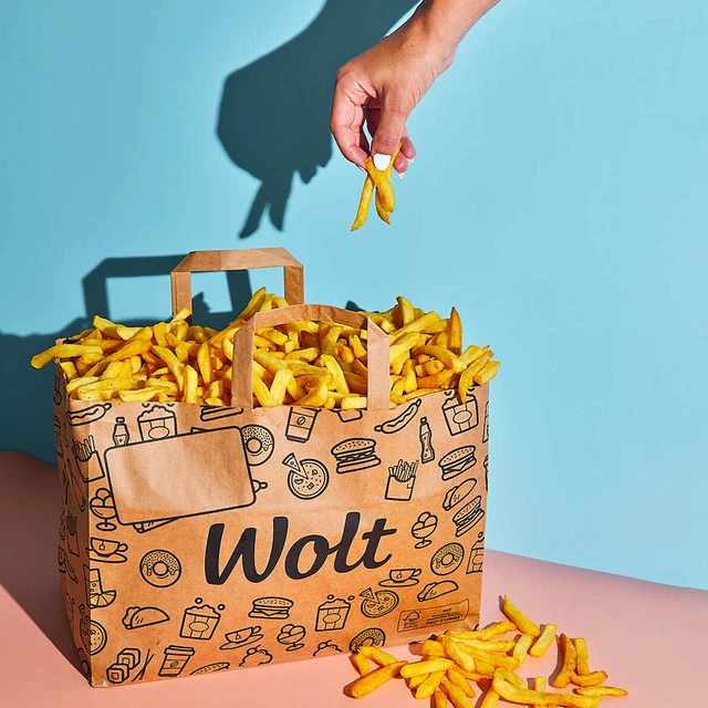 € 30 Gutschein (Code: DSEQKU5) für WOLT Lieferdienst + kostenlose Lieferung