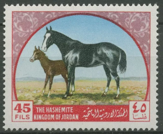 Jordanien 1969 Tiere Arabische Pferde 700 postfrisch