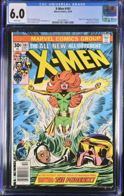 X-Men #101 CGC FN 6.0 White Pages Origin and 1st Appearance of Phoenix!!!