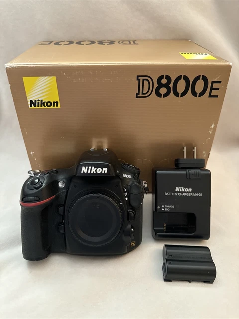 Nikon D800E 36.3 MP Digital Camera - Black
