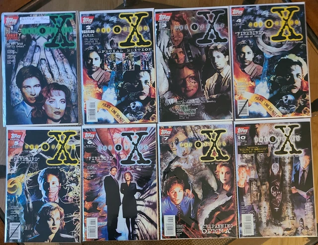 The X-Files Topps Comics Collection   - Quality Books!!
