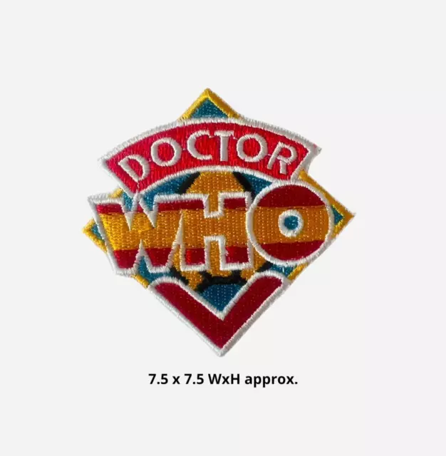 Doctor WHO Series Charactor Embroidered Iron on Sew On Patch Batch N-420