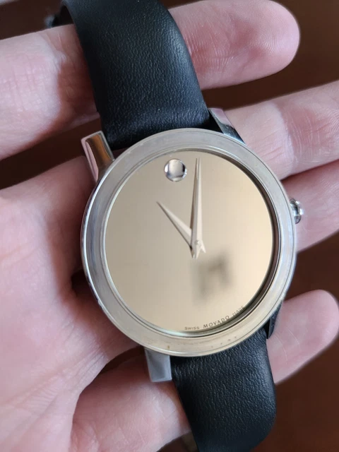 Movado Sapphire Mirror (84 G1 2896) Needs New Crystal