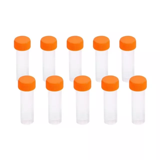 Standable with Lid Plastic Test Tubes 5ML    for Laboratory 5ML Diameter