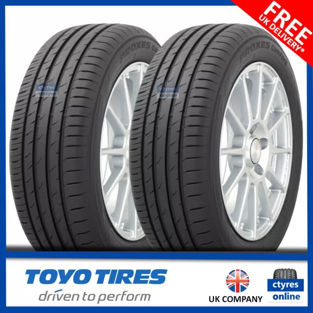 2 X New 225 40 18 TOYO PROXES COMFORT 92W XL 225/40R18 2254018 *A WET GRIP*