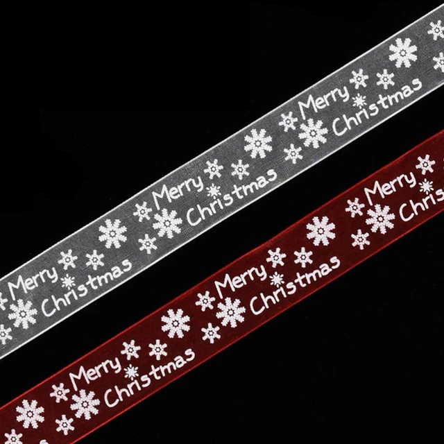 2x Weihnachten Perle Band Band für Urlaub Weihnachten Bänder für Handwerk 3