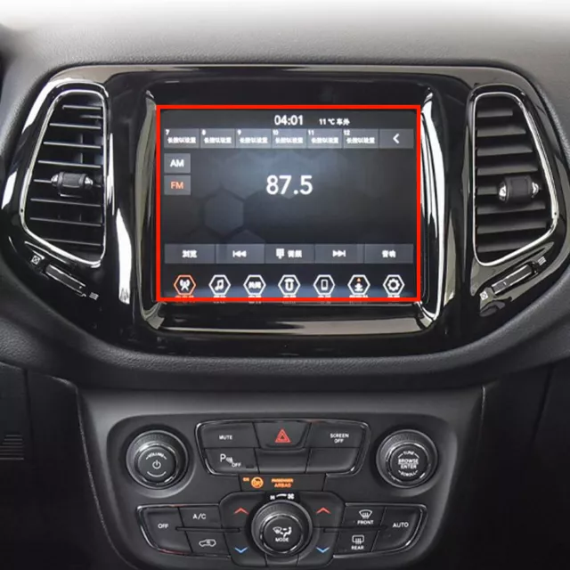 Display LCD Touchscreen Auto 7 pollici ricambio per Jeep Compass 2017-2020 Radio Navi 2