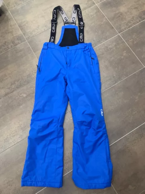 Skihose CMP mit Träger Kinder Farbe blau Größe 152