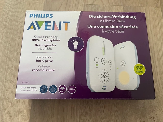 Philips Avent DECT Babyphone SCD503/26 Baby Kinder Unbenutzt / OVP