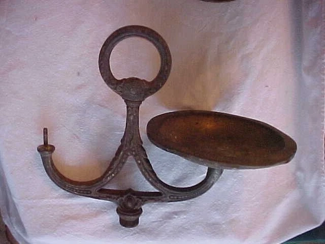 Arts & Crafts Brass & Cast Iron Bradley & Hubbard ?? Smoking Stand Lamp Part