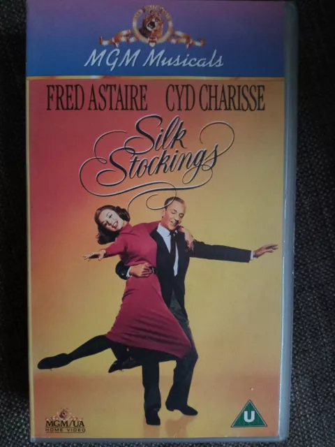 SILK STOCKINGS VHS Sealed Fred Astaire Cyd Charisse 12.00