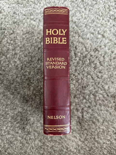 Nelson Holy Bible RSV Revised Standard Version Old New Test 1952 HC