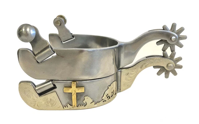 Sweet Iron Praying Cowboy Spurs - Mens