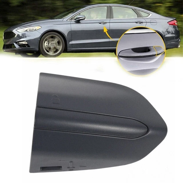 Front Left Door Handle Lock Bezel Cover Cap Fit For Ford Fusion Edge 2015-2020