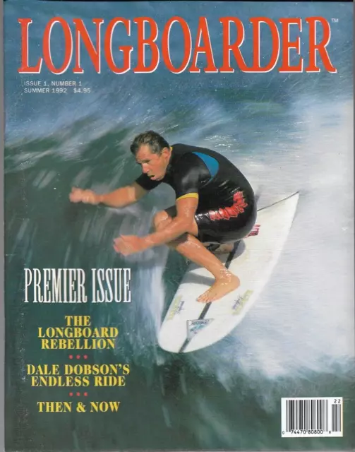 LONGBOARDER Magazine #1 - BRAND NEW - No Label