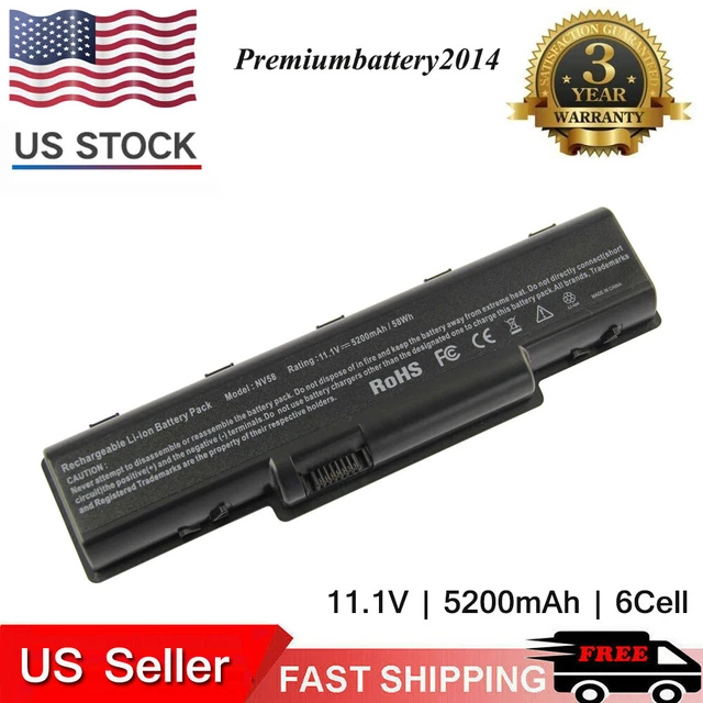 Battery for Gateway NV52-59 Acer Aspire 4732 2930 4310 4530 4535 4710 4720 4730