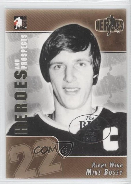 2004-05 ITG Heroes and Prospects The Big One (Vancouver) /10 Mike Bossy #158 HOF
