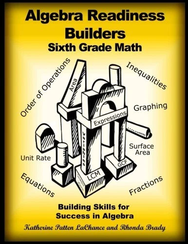 ALGEBRA READINESS BUILDERS SIXTH GRADE MATH: BUILDING By Katherine ...