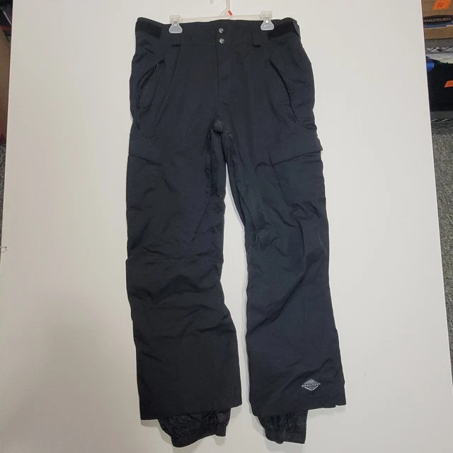 Columbia Titanium Snowboarding/Ski Pants omni tech Sportswear Men Size L Black