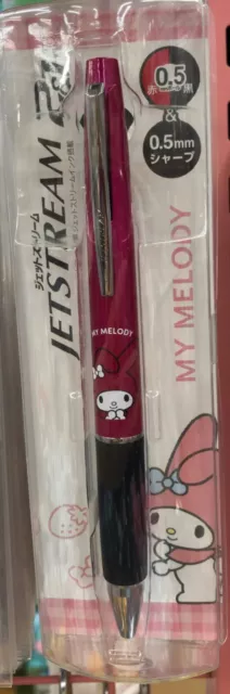 Sanrio Character My Melody Jetstream Mechanical Pencil & 2 Color Ballpoint Pen