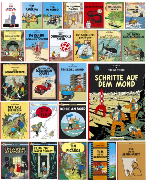 Tim und Struppi Band 0-24 + Auswahl | Carlsen Comics | Hergé | Neu | Deutsch