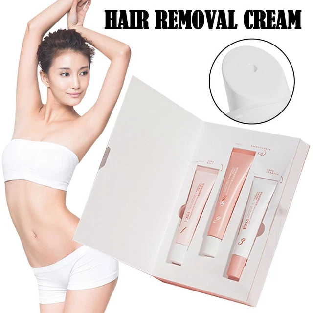 3 Stck./Set Lippen Haarentfernung Creme Unisex Lippen Haarentfernung Gesicht Schnurrbart Re GX