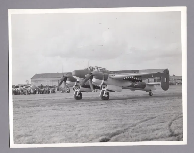 Bristol Brigand Original Vintage Press Photo Raf Royal Air Force 1945