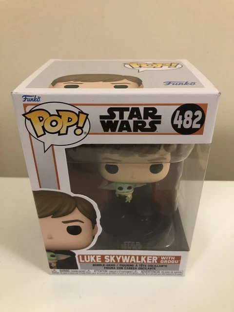 Luke with Grogu The Mandalorian - (NEW & In Stock) Funko Pop! Vinyl Figure UK .