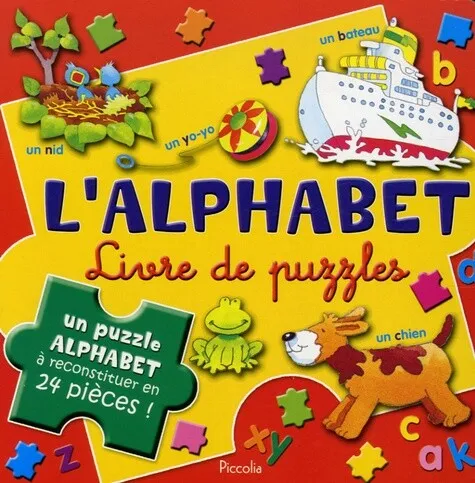 L'alphabet livre de puzzles