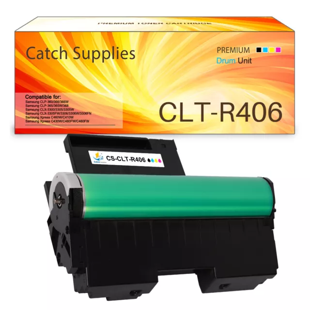 CLT-R406 Drum Fits For Samsung Laser CLP-360 CLX-3305 Xpress C430W C410W DR406