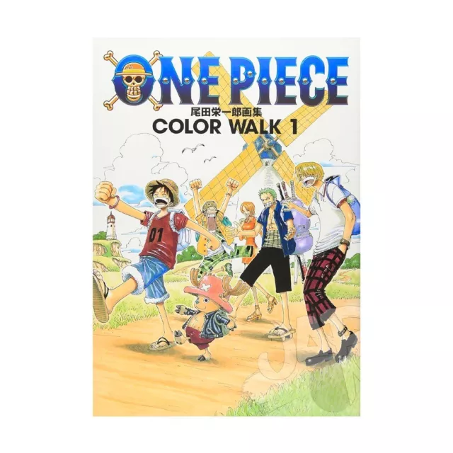 One Piece Color Walk 1 Japanese Artbook - New - Nuovo