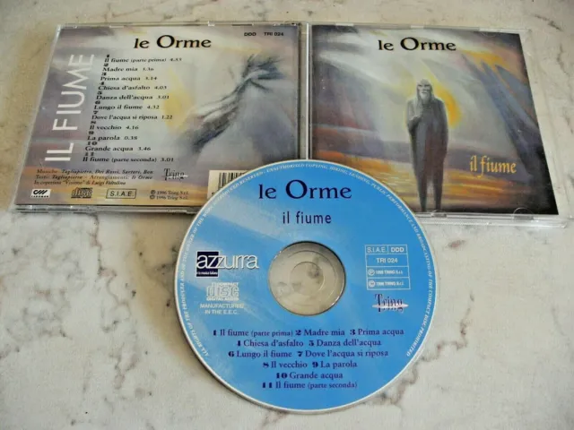 Le Orme Il Fiume Cd 1996 Tring Made In Italy