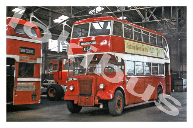BUS PHOTOGRAPH NORTH WESTERN ROAD CAR CDB 246 [246] £1.25 - PicClick UK