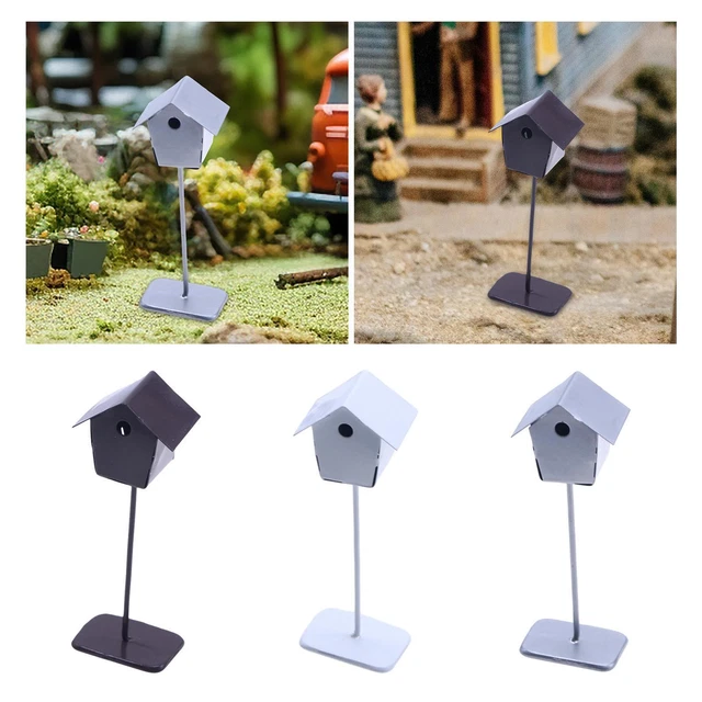 Arbre Miniature En Plastique Pour Maison De Poupée – Déco Réaliste Pour Jardin, Diorama Et Scène De Noël