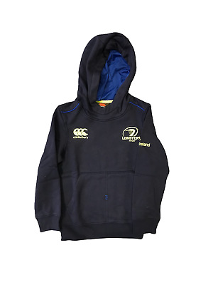 Leinster Rugby Kid's Hoodie (Size 8y) Canterbury Training OTH Logo Top - New