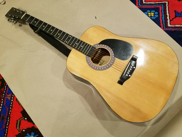 GUITARE ACOUSTIQUE VINTAGE Burswood Esteban 6 cordes EUR 72 79