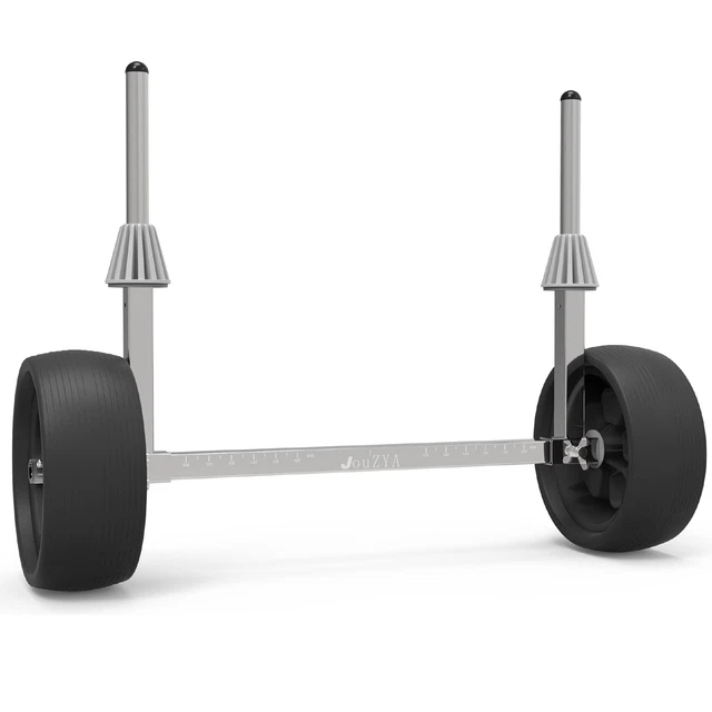 GanFindX Lightweight & Portable Sit on Top Kayak Cart Dolly with Flat-Free Wh...