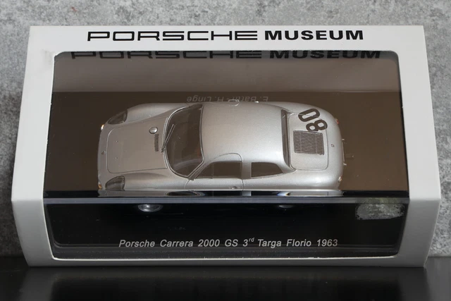 Spark 1:43 - Modellino di auto da corsa - ref. #S1967 Porsche 356 B 2000 GS Carrera GT Le Mans 1963 #29 Koch/Godin de Beaufort - excellent quality - limited edition - hard to find today