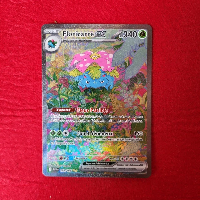 Florizarre EX 198/165 carte Pokémon série 151 - Collection