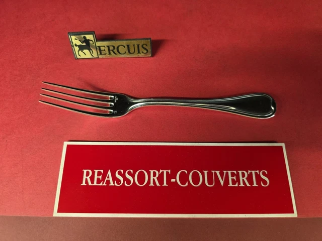 Fourchette De Table Neuve Ercuis – Pièce Unique En Argent