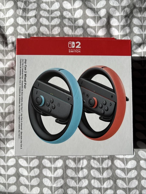 NEW OFFICIAL NINTENDO Switch 2 Joy-Con Wheel Pair Joy Con Joycon £16.13 ...