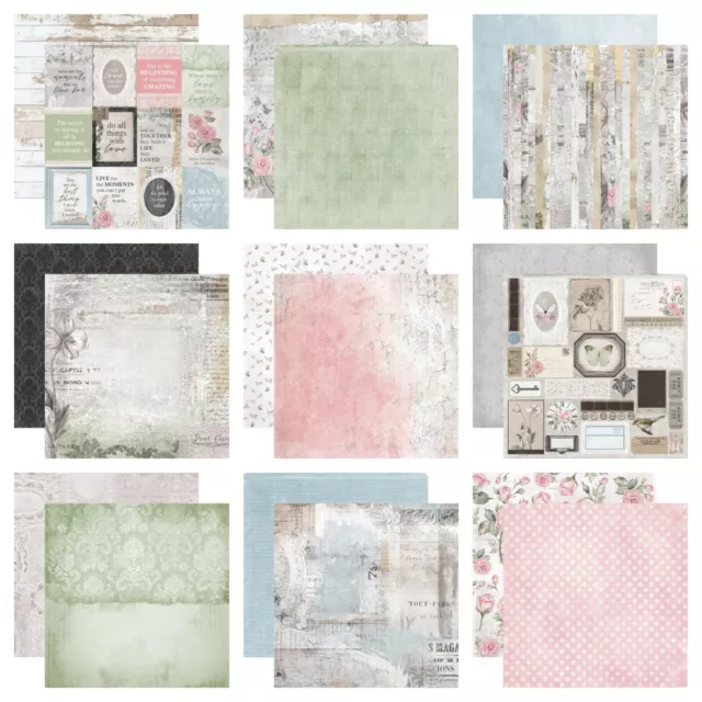 Kaisercraft Lady Like 12x12" - 2x Sheets Double Sided Craft Scrapbooking Paper