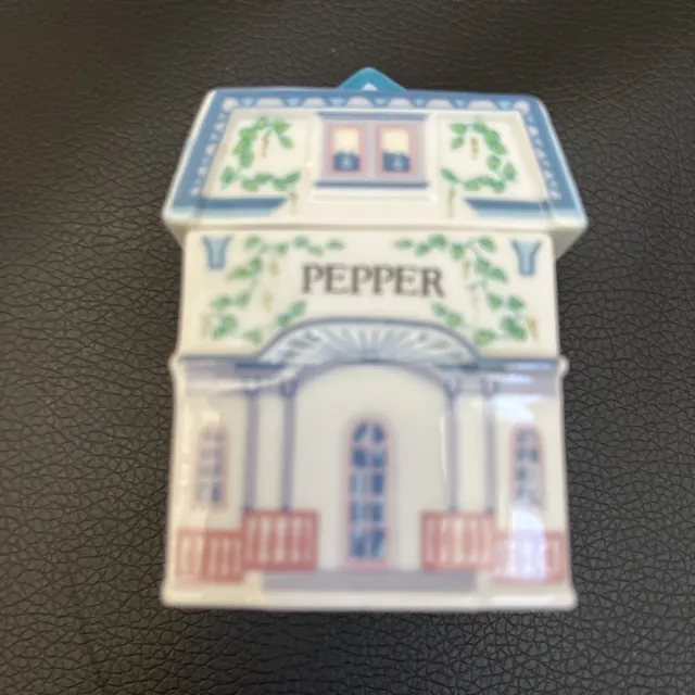 LENOX  SPICE  VILLAGE  Fine Porcelain  1989 PEPPER Spice JAR. NEW(Other)