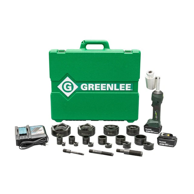 GREENLEE LS100X11SB4 Knockout Tool Kit,44.2 lb,Dies Included