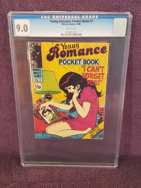 1980 Marvel Young Romance Pocket Book Comic Book #1 CGC 9.0