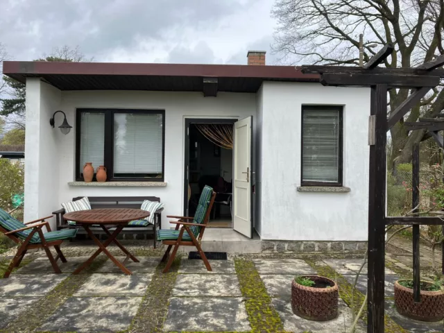 Biete Pachtgarten mit Bungalow in Dessau am Park Luisium, 1,5 h von Berlin Mitte