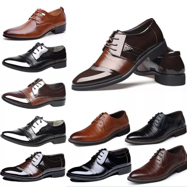 Formal Dress Men's Oxfords Leather shoes Business Casual Loafers Party Prom New