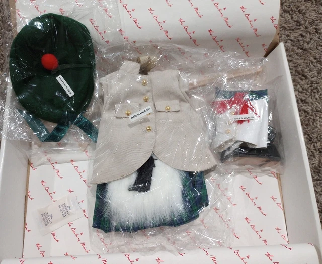 Wee Willie Winkie 1996 Danbury Mint Shirley Temple Doll Outfit Scottish?